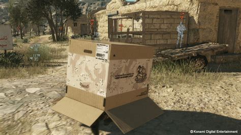 metal gear solid cardboard box trick|metal gear phantom pain weapons.